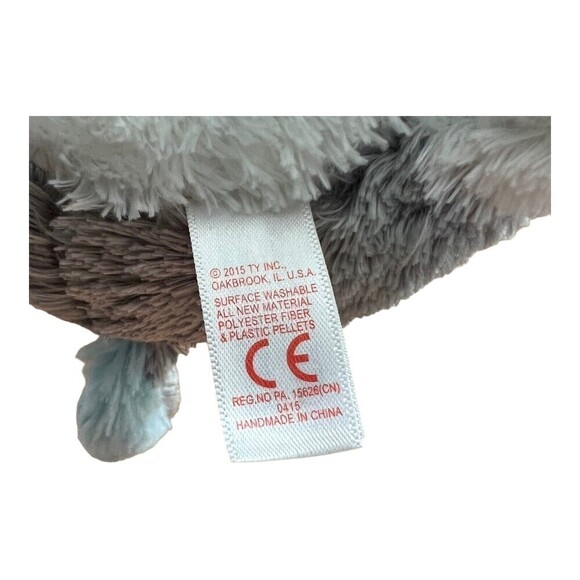 TY Beanie Boos 9” Slush‎ Husky Dog Stuffed Animal 2015 Plush Puppy - Picture 4 of 7